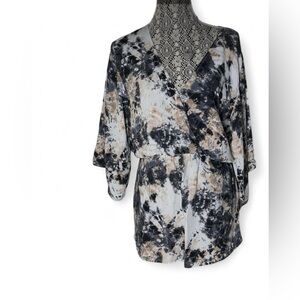 Bar III Monochrome Patterned Dress